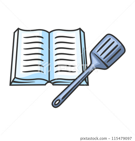 Illustration of kitchen utensils. Cooking tools for home and restaurant. 115479097
