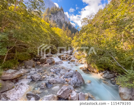 Beautiful nature in National park of Vanoise, France 115479193