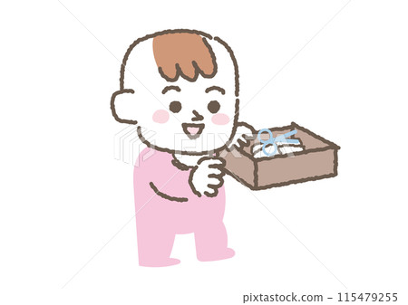 寶寶打開抽屜的插圖 115479255