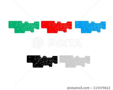 Map with cities and towns _ Tokyo _ Deformed-02 Map with cities and towns _ Tokyo _ Deformed-02 115479822