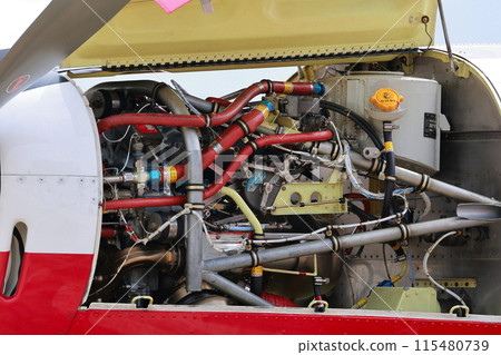 Trainer engine room Trainer engine room 115480739