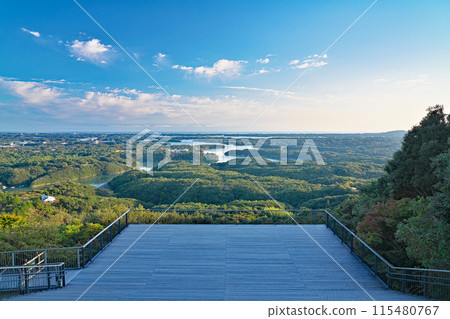 [View of Ago Bay from Ise Shima Yokoyama Observatory] Ugata, Ago Town, Shima City, Mie Prefecture 115480767