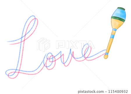 Love drawn in the club Love drawn in the club 115480932