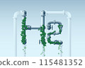 H2 formula from pipes.  115481352