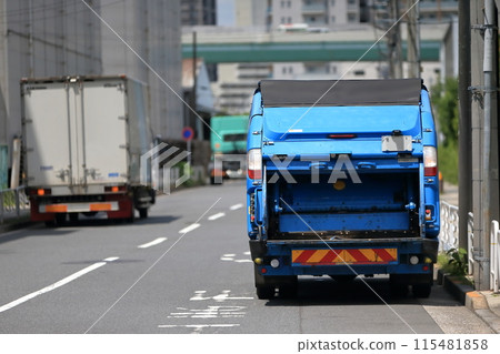 垃圾車(垃圾車)圖片 垃圾車(垃圾車)圖片 115481858