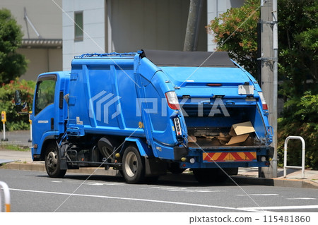 垃圾車(垃圾車)圖片 垃圾車(垃圾車)圖片 115481860