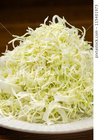 切碎的白菜絲 切碎的白菜絲 115481973