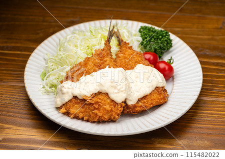 塔塔醬炸竹莢魚 115482022