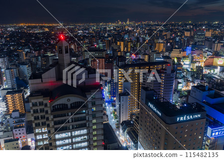 川崎夜景，從川崎市政廳往橫濱方向看 115482135