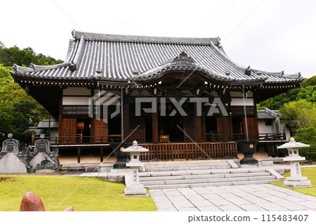 [Main hall of Noninji Temple in Hanno City] 115483407