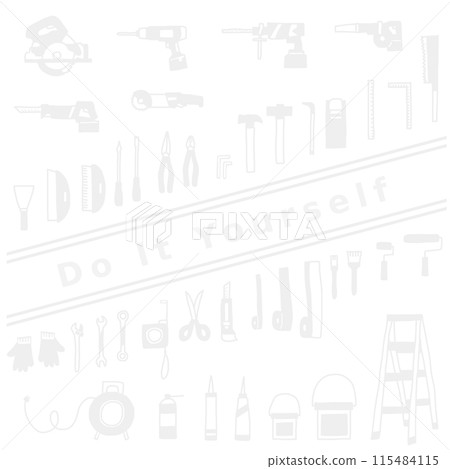 Le DIY tools White Gray 115484115