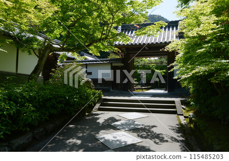Saisho-in Temple, Sanmon Gate, Sakyo Ward, Kyoto City Saisho-in Temple, Sanmon Gate, Sakyo Ward, Kyoto City 115485203