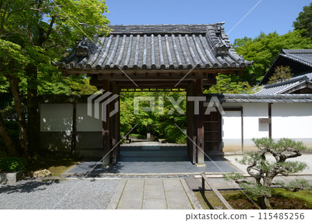 Saisho-in Temple, Sanmon Gate, Sakyo Ward, Kyoto City Saisho-in Temple, Sanmon Gate, Sakyo Ward, Kyoto City 115485256