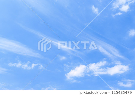 Muscle clouds and blue sky 115485479