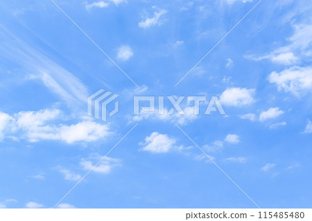 Muscle clouds and blue sky 115485480