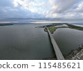 [空拍]十三湖大橋（青森縣）<朝南/中空> 115485621