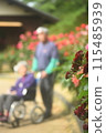 Wheelchair users and their carers 115485939