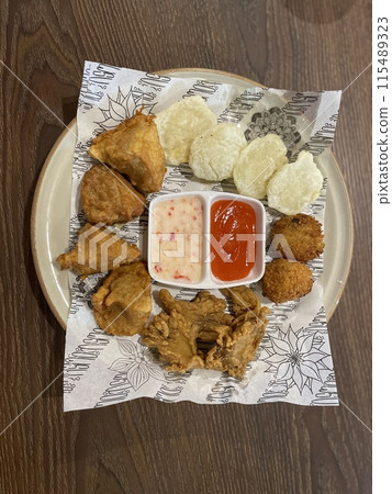 Delicious Indonesian Snack for brunch Delicious Indonesian Snack for brunch 115489323