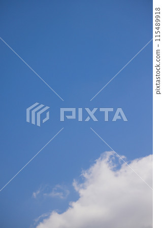 藍天白雲(背景素材) 藍天白雲(背景素材) 115489918