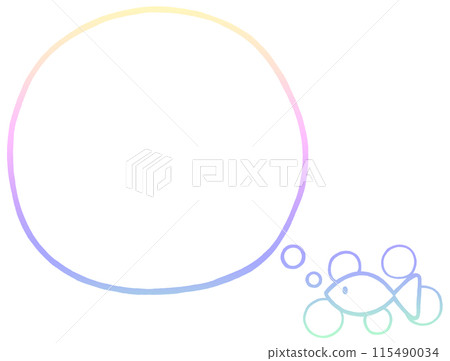 魚泡棉框畫線漸變 115490034