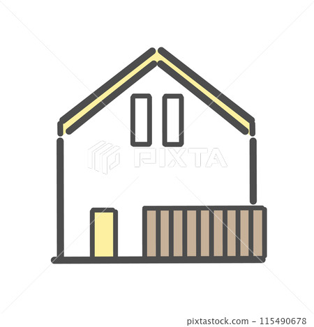 House, home, illustration 115490678