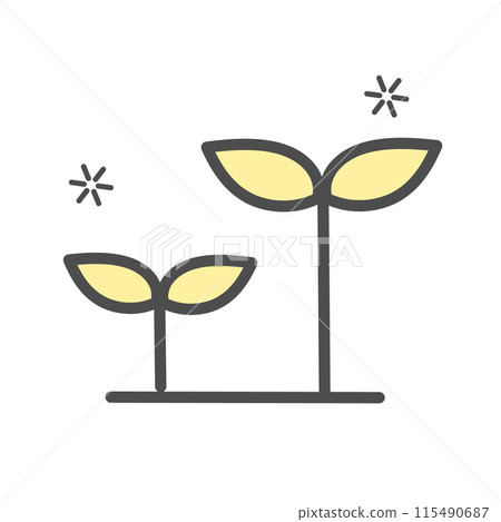 Illustration of a leaf Illustration of a leaf 115490687