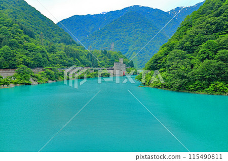 Unazuki Dam Lake, Lake Unazuki Unazuki Dam Lake, Lake Unazuki 115490811