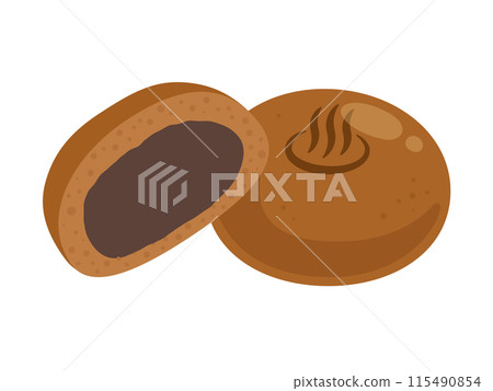 Onsen manju vector illustration Onsen manju vector illustration 115490854