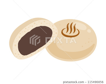 Onsen manju vector illustration 115490856