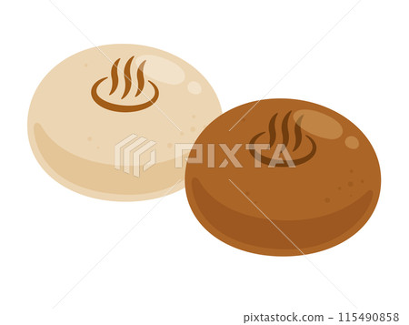 Onsen manju vector illustration 115490858