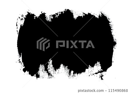 paint black strokes brush stroke color texture with space for your own text 115490868