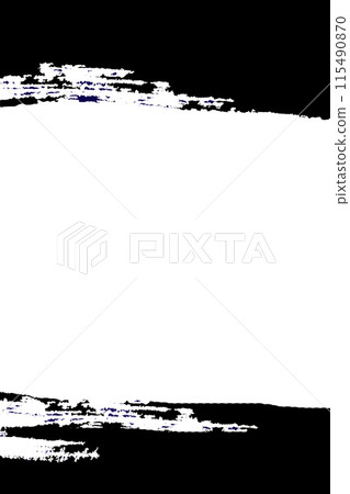 Biack brush stroke background and frame. Biack brush stroke background and frame. 115490870