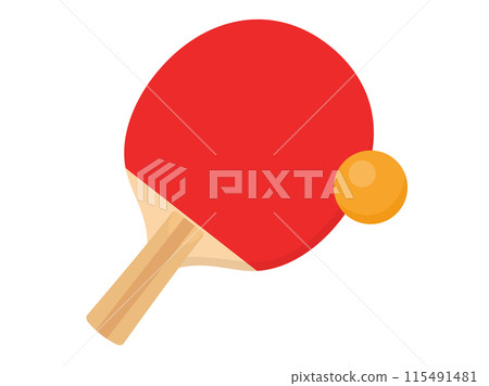 乒乓球 image_vector 圖 115491481