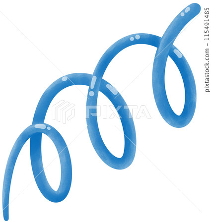 4 of July celebration blue ribbon 115491485