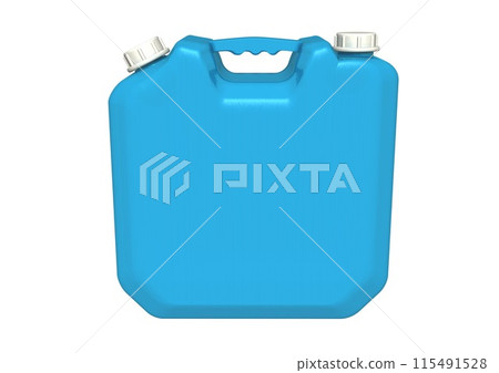 Blue plastic tank for kerosene (3DCG image) 115491528