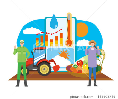 Agritech image illustration 115493215