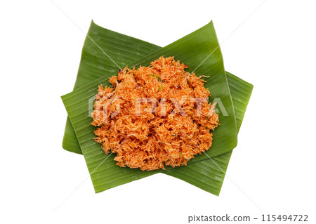 Sweet and sour crispy noodles 115494722