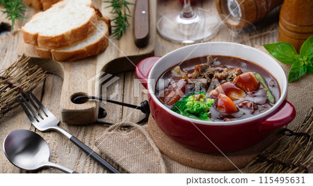 燉牛肉西餐 115495631