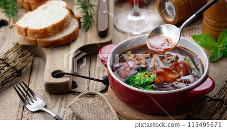 Beef stew Western food Beef stew Western food 115495671