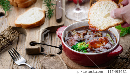 燉牛肉西餐 115495681