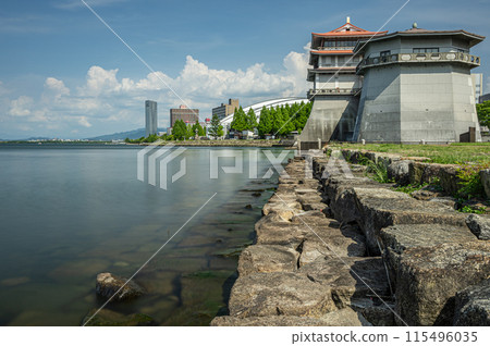 Shiga Prefectural Lake Biwa Cultural Museum at Nagisa Park on the shore of Lake Biwa, Otsu City 115496035