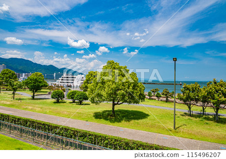 大津市琵琶湖畔的公園“渚公園” 大津市琵琶湖畔的公園“渚公園” 115496207