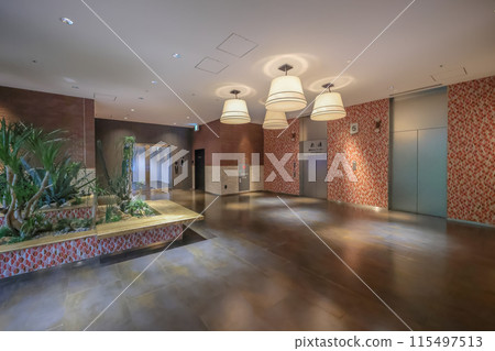 the lobby at the AMU PLAZA, Nagasaki, japan May 12 2024 the lobby at the AMU PLAZA, Nagasaki, japan May 12 2024 115497513