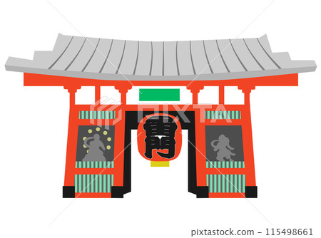 Kaminarimon of Asakusa 115498661