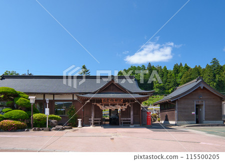 <島根縣>出雲橫田站 - 神社式車站大樓 115500205