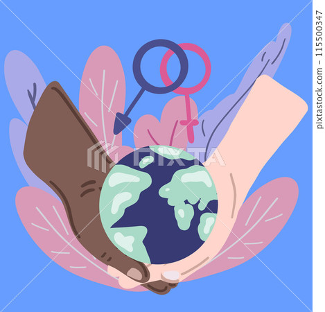 World health sexual day flat design set card World health sexual day flat design set card 115500347