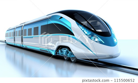 Super streamlined high-speed train  115500652