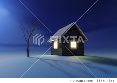 Small wooden house 115502133