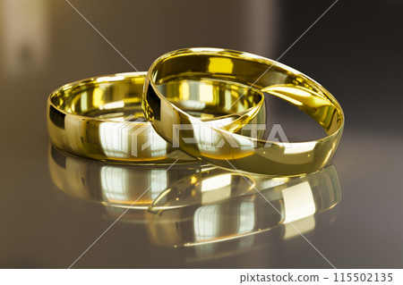 Two wedding rings 115502135