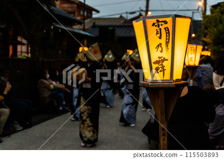 [新潟縣_佐渡_與野舞]初夏六月空氣中瀰漫著神秘世界的“夜之舞” 115503893